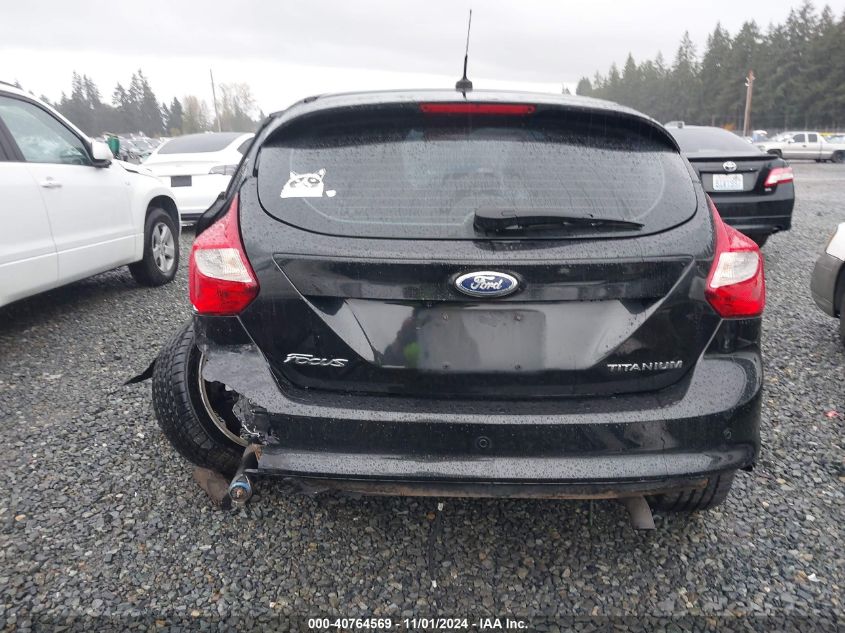 2013 Ford Focus Titanium VIN: 1FADP3N28DL164373 Lot: 40764569