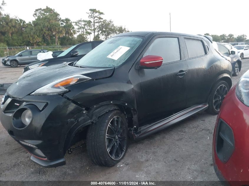 2015 Nissan Juke Nismo VIN: JN8AF5MV0FT565916 Lot: 40764600