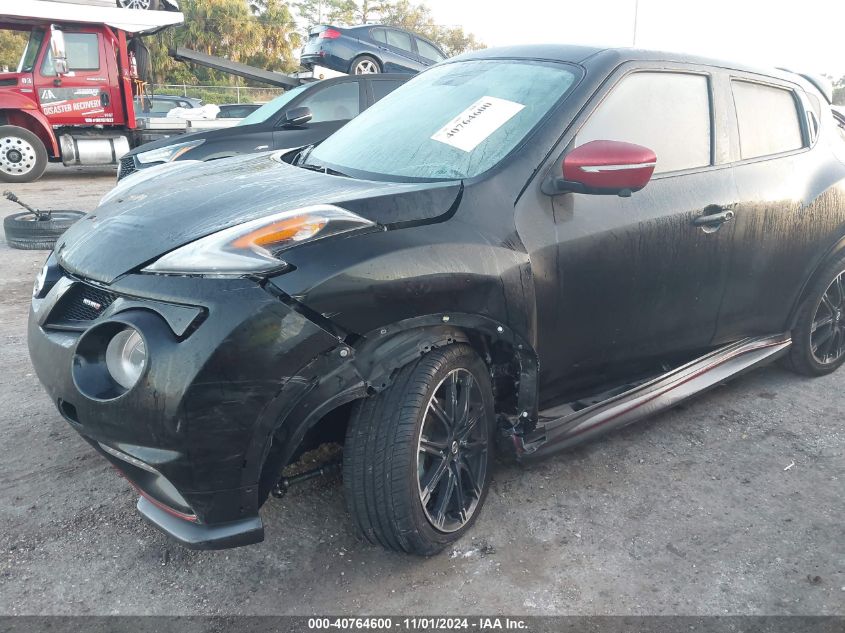 2015 Nissan Juke Nismo VIN: JN8AF5MV0FT565916 Lot: 40764600