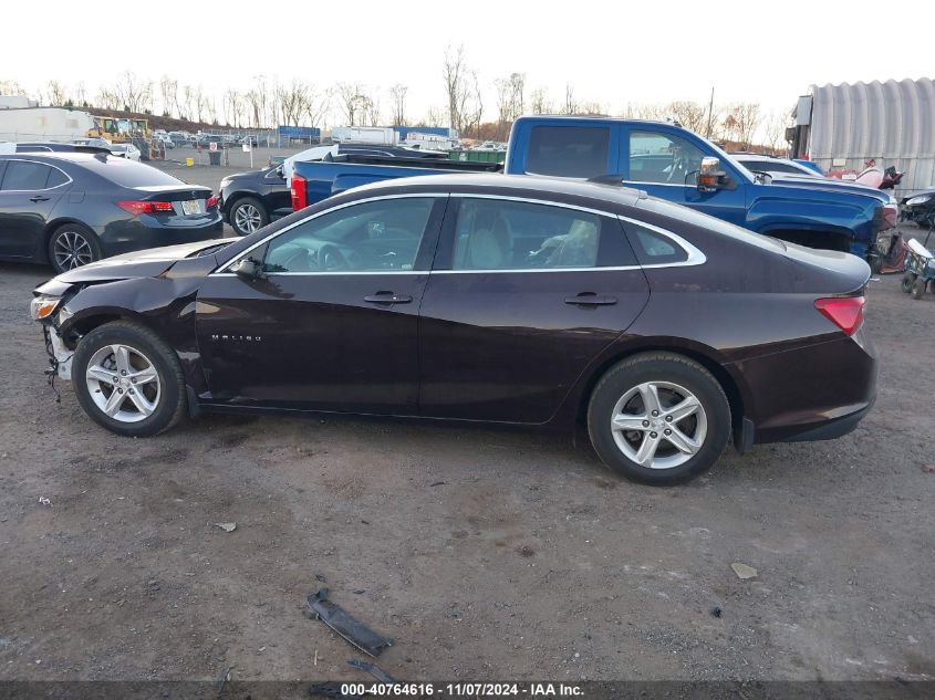 2020 Chevrolet Malibu Fwd Ls VIN: 1G1ZB5ST1LF086015 Lot: 40764616