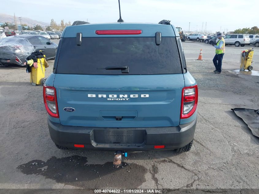 2021 Ford Bronco Sport Big Bend VIN: 3FMCR9B68MRA17879 Lot: 40764622