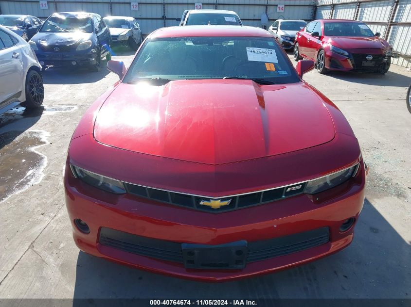 2014 Chevrolet Camaro 2Lt VIN: 2G1FC1E34E9144375 Lot: 40764674