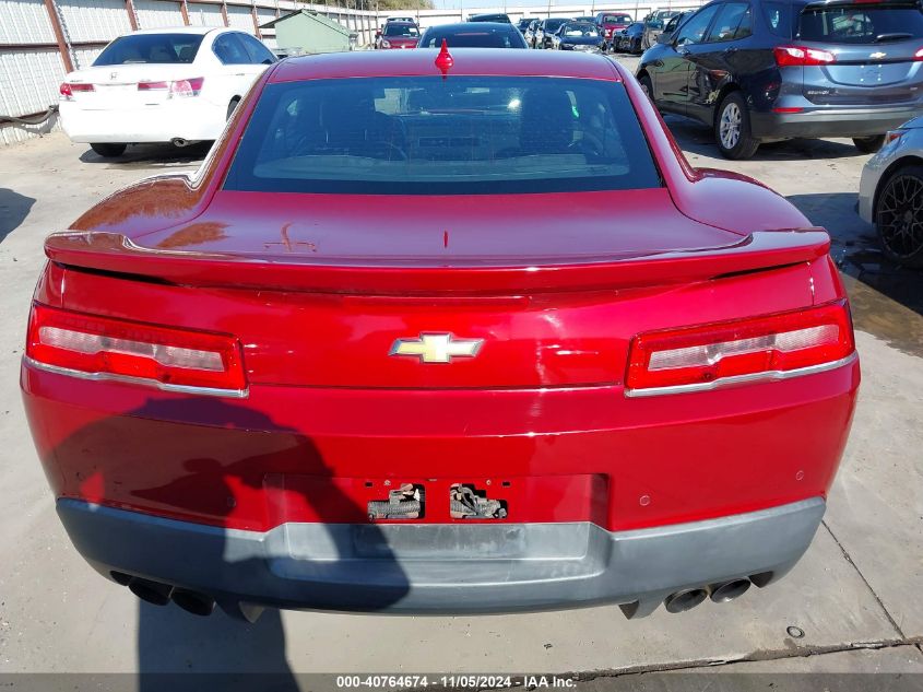 2014 Chevrolet Camaro 2Lt VIN: 2G1FC1E34E9144375 Lot: 40764674