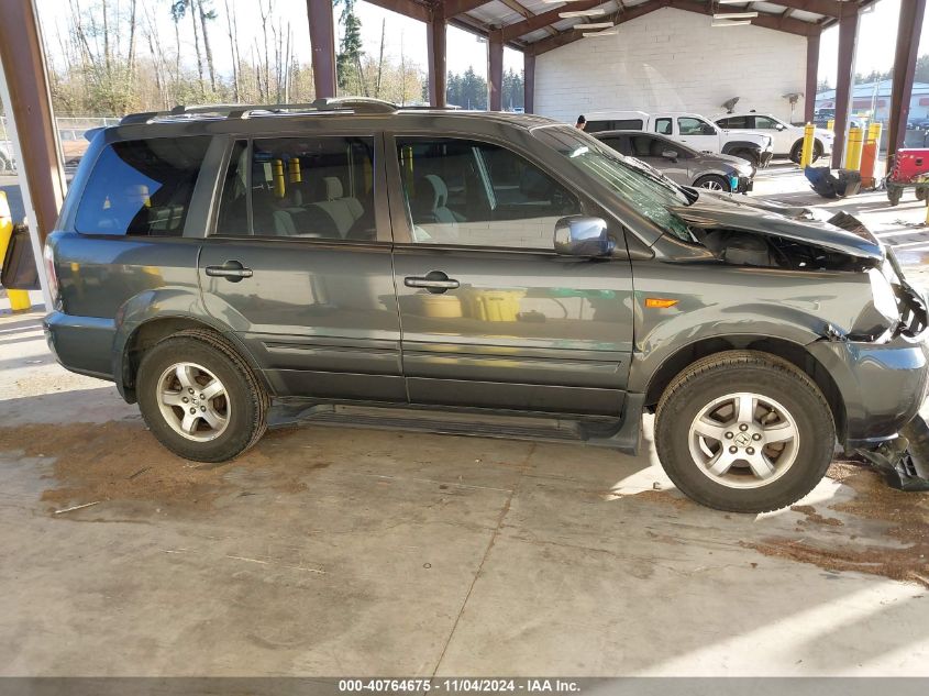 2006 Honda Pilot Ex VIN: 2HKYF18456H552720 Lot: 40764675