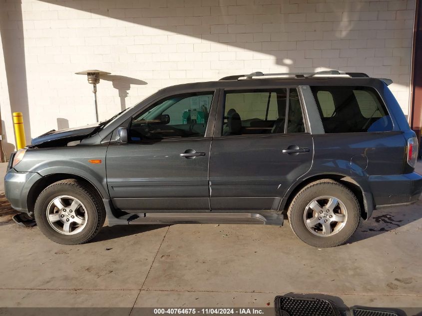 2006 Honda Pilot Ex VIN: 2HKYF18456H552720 Lot: 40764675