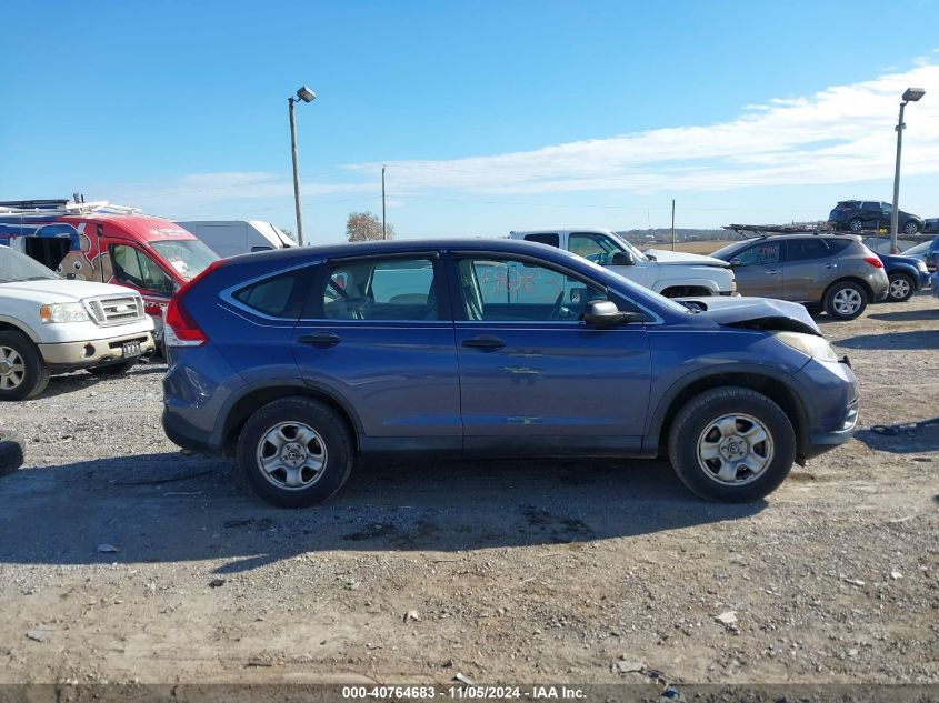 2014 Honda Cr-V Lx VIN: 2HKRM4H39EH618784 Lot: 40764683