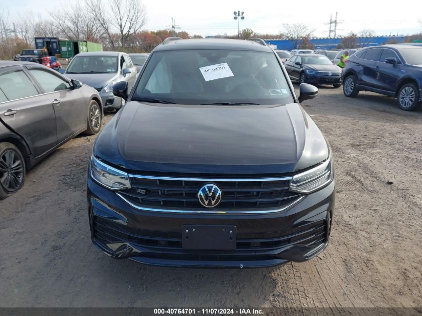 2024 Volkswagen Tiguan 2.0T Se R-Line Black VIN: 3VV8B7AX2RM057989 Lot: 40764701