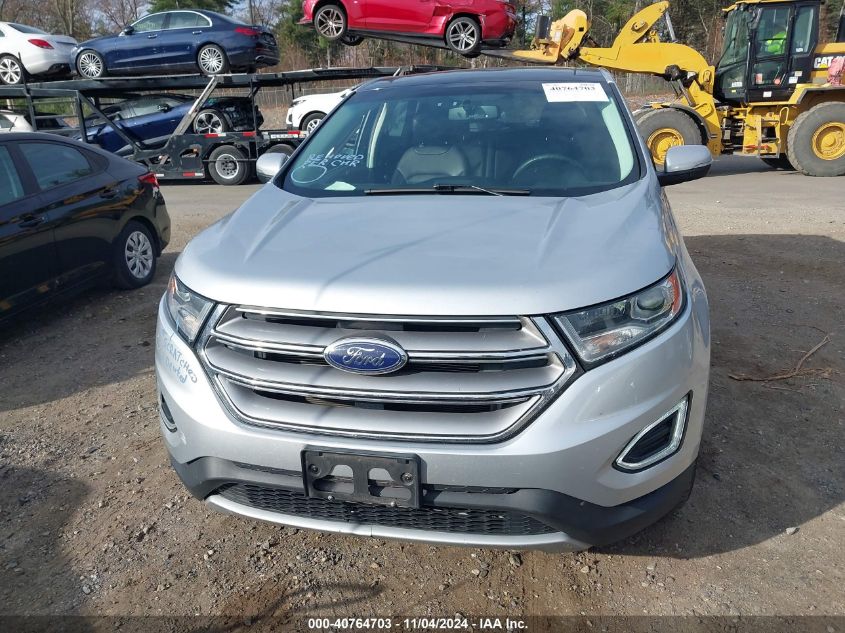 2016 Ford Edge Sel VIN: 2FMPK4J88GBC39353 Lot: 40764703