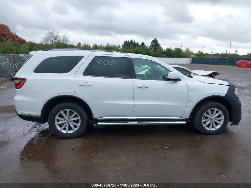 2015 Dodge Durango Sxt VIN: 1C4RDJAG8FC239977 Lot: 40764725