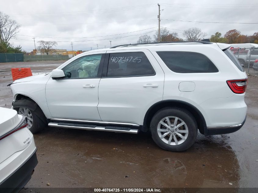 2015 Dodge Durango Sxt VIN: 1C4RDJAG8FC239977 Lot: 40764725