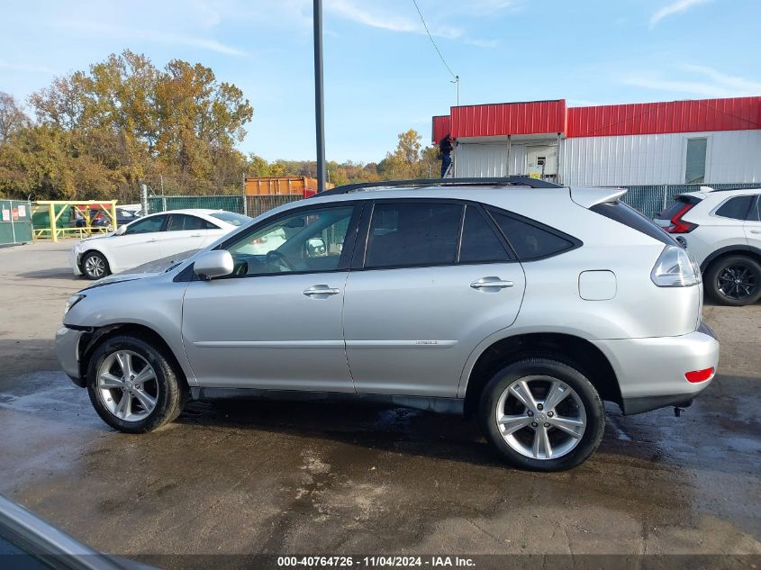 2008 Lexus Rx 400H 400H VIN: JTJHW31U682045929 Lot: 40764726