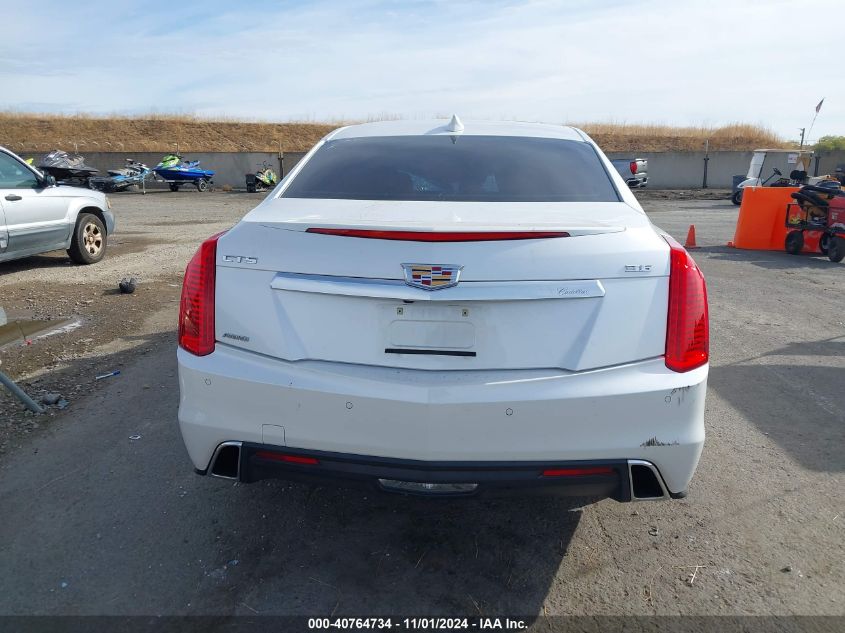 2019 Cadillac Cts Luxury VIN: 1G6AX5SS9K0142137 Lot: 40764734