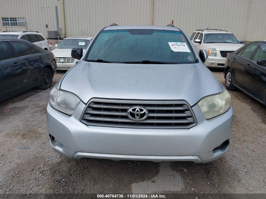 2009 Toyota Highlander VIN: JTEDA41A692004824 Lot: 40764736