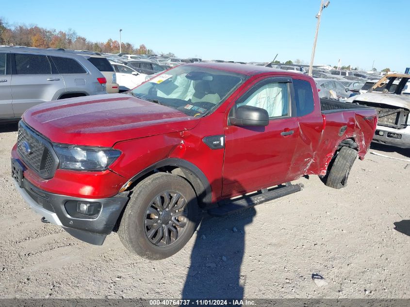 2019 Ford Ranger Xlt VIN: 1FTER1FH8KLA43503 Lot: 40764737