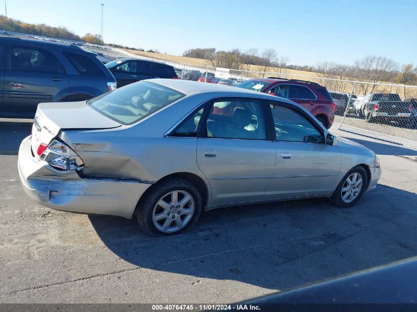 2003 Toyota Avalon Xl VIN: 4T1BF28B93U284245 Lot: 40764745