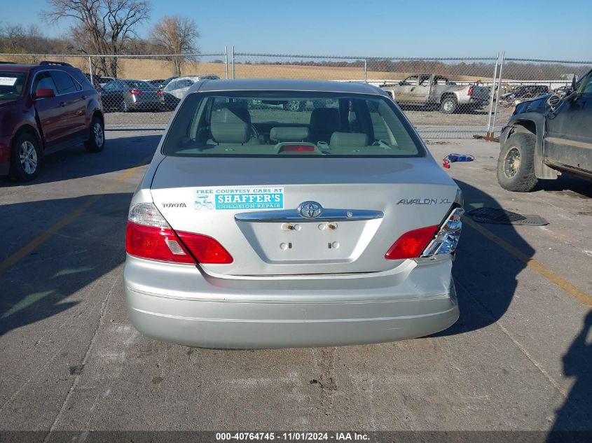 2003 Toyota Avalon Xl VIN: 4T1BF28B93U284245 Lot: 40764745