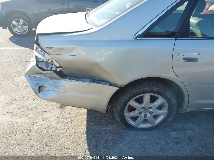 2003 Toyota Avalon Xl VIN: 4T1BF28B93U284245 Lot: 40764745