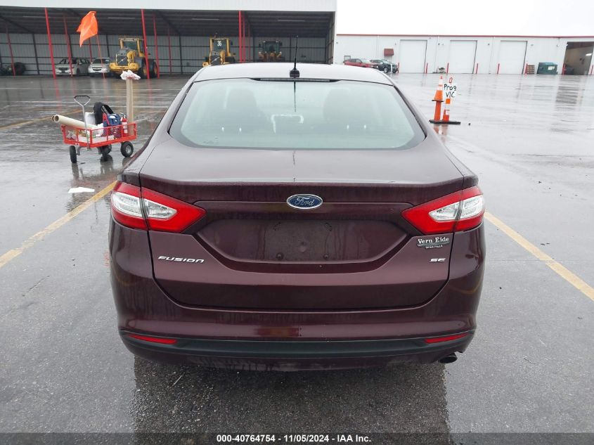 2013 Ford Fusion Se VIN: 3FA6P0H76DR304372 Lot: 40764754