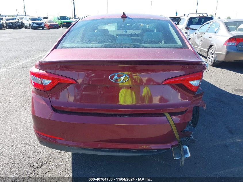 2015 Hyundai Sonata Se VIN: 5NPE24AF4FH173445 Lot: 40764783