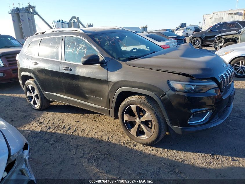 2019 Jeep Cherokee Limited 4X4 VIN: 1C4PJMDX9KD189141 Lot: 40764789