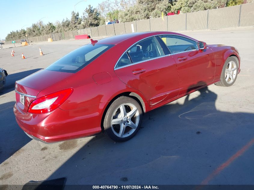 2013 Mercedes-Benz Cls 550 VIN: WDDLJ7DB8DA076618 Lot: 40764790