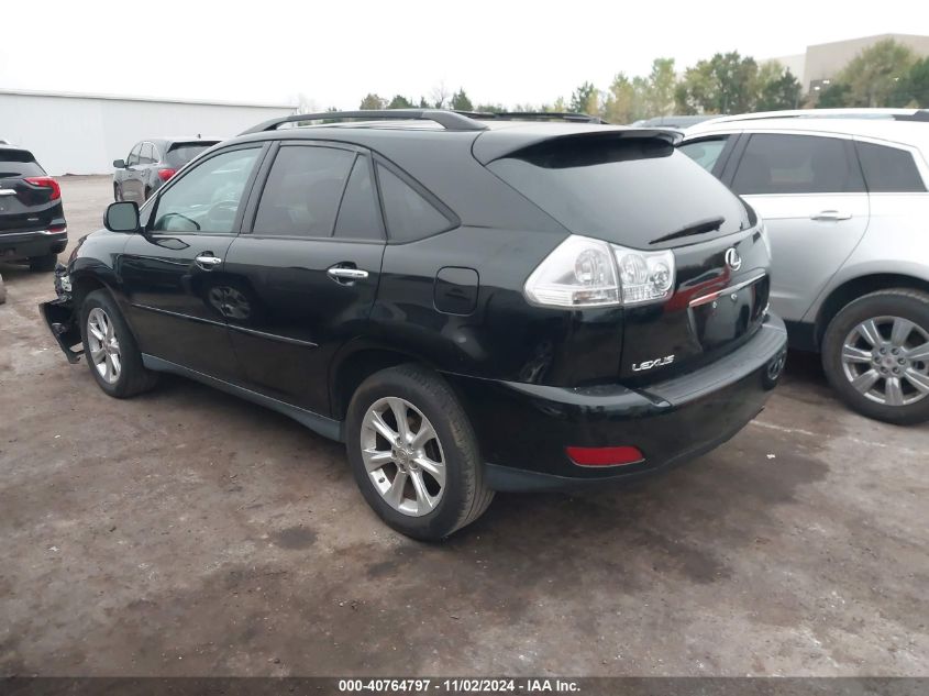 2009 Lexus Rx 350 VIN: 2T2GK31U29C080685 Lot: 40764797