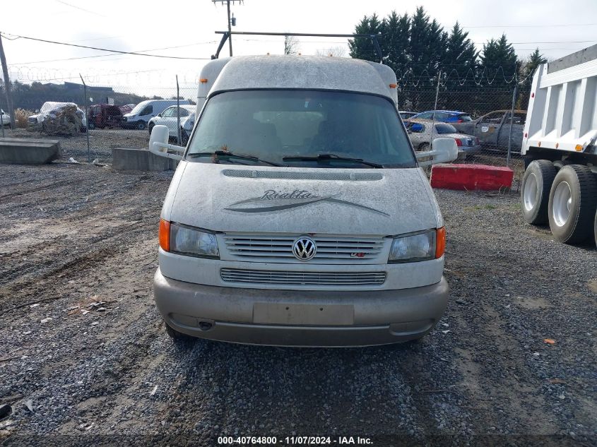 2001 Volkswagen Eurovan VIN: WV3AB47011H106789 Lot: 40764800