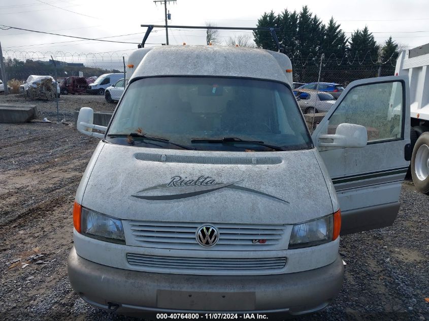 2001 Volkswagen Eurovan VIN: WV3AB47011H106789 Lot: 40764800