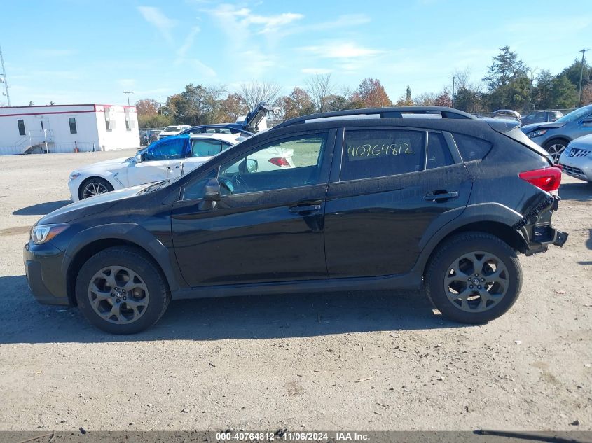 2021 Subaru Crosstrek Sport VIN: JF2GTHRC3MH205127 Lot: 40764812