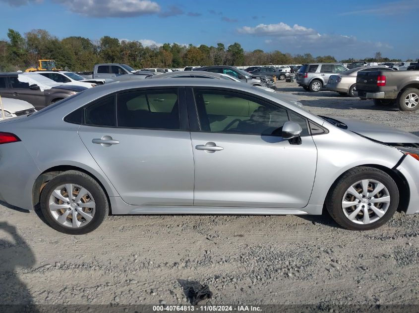 2020 Toyota Corolla Le VIN: JTDEPRAE1LJ077524 Lot: 40764813