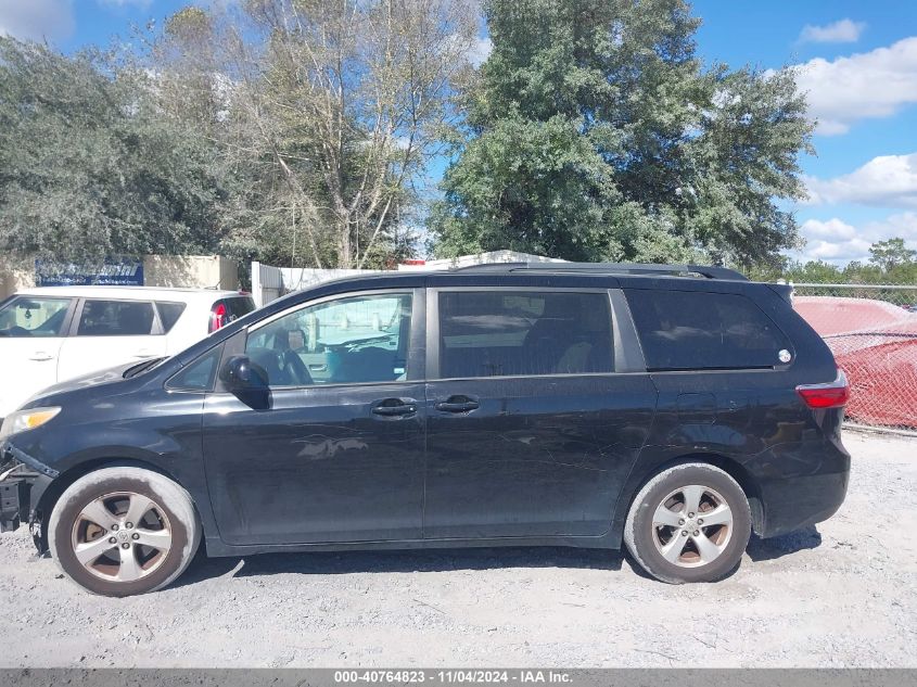 2016 Toyota Sienna Le 8 Passenger VIN: 5TDKK3DC6GS736179 Lot: 40764823