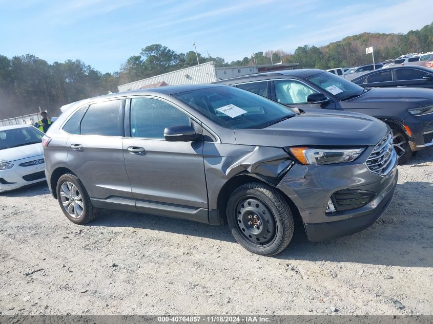 2022 Ford Edge Titanium VIN: 2FMPK4K94NBA52051 Lot: 40764857