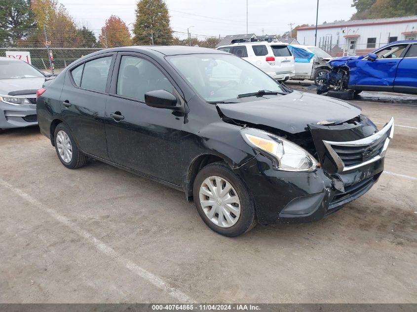 VIN 3N1CN7AP8KL827384 2019 Nissan Versa, 1.6 S+ no.1