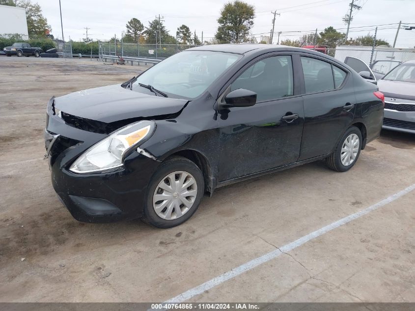 VIN 3N1CN7AP8KL827384 2019 Nissan Versa, 1.6 S+ no.2