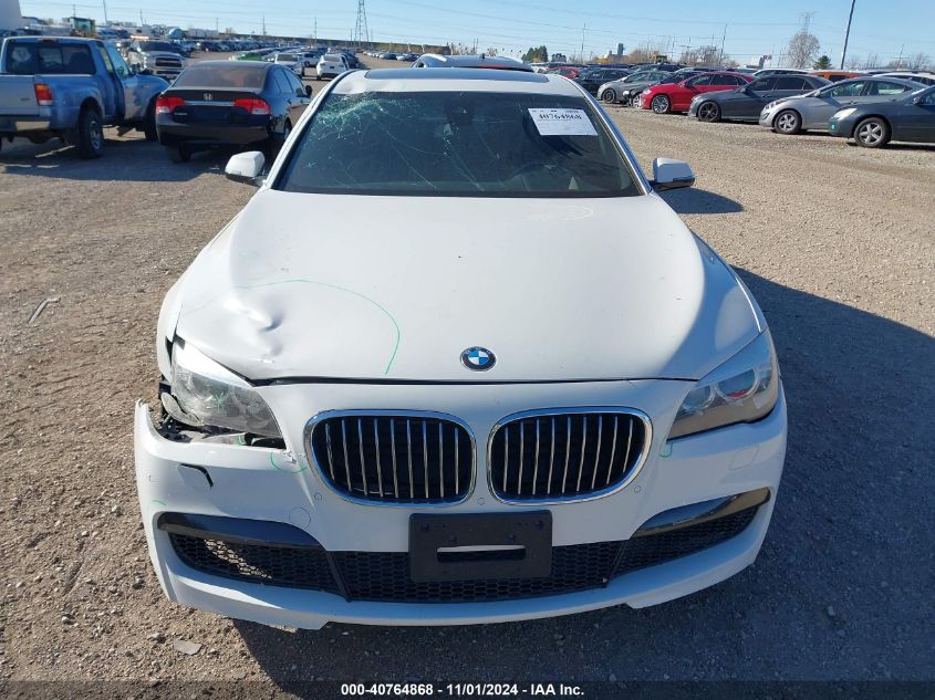 2013 BMW 750Li xDrive VIN: WBAYF8C59DD141068 Lot: 40764868