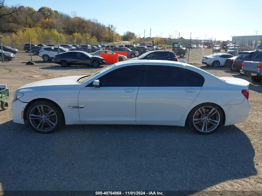 2013 BMW 750Li xDrive VIN: WBAYF8C59DD141068 Lot: 40764868