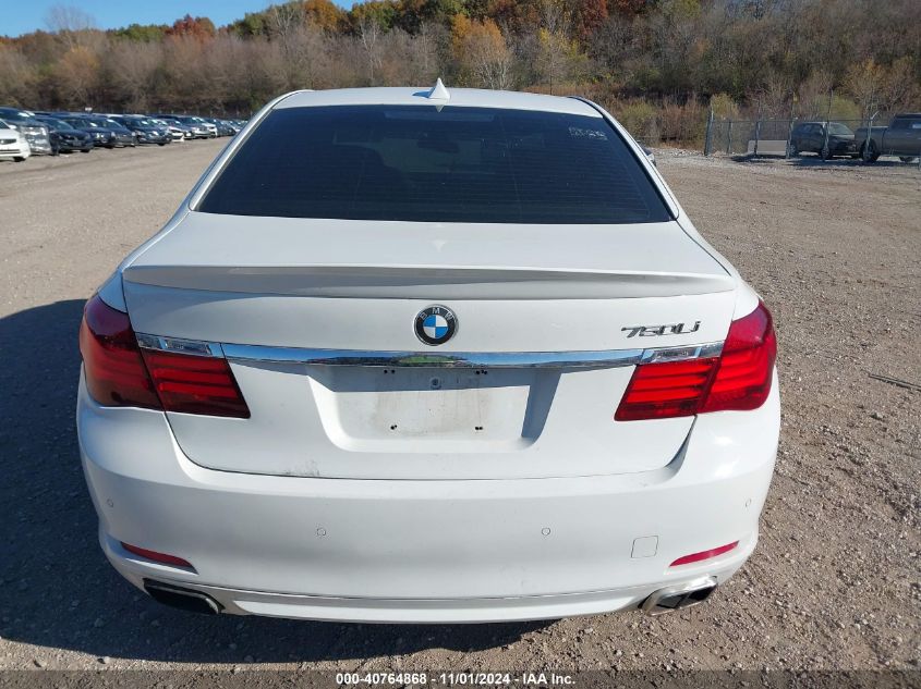 2013 BMW 750Li xDrive VIN: WBAYF8C59DD141068 Lot: 40764868