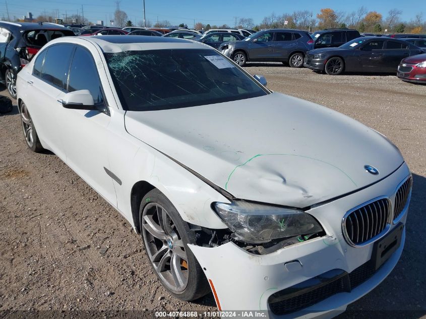 2013 BMW 750Li xDrive VIN: WBAYF8C59DD141068 Lot: 40764868