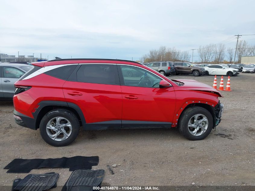 2022 Hyundai Tucson Sel VIN: 5NMJBCAE2NH152721 Lot: 40764870