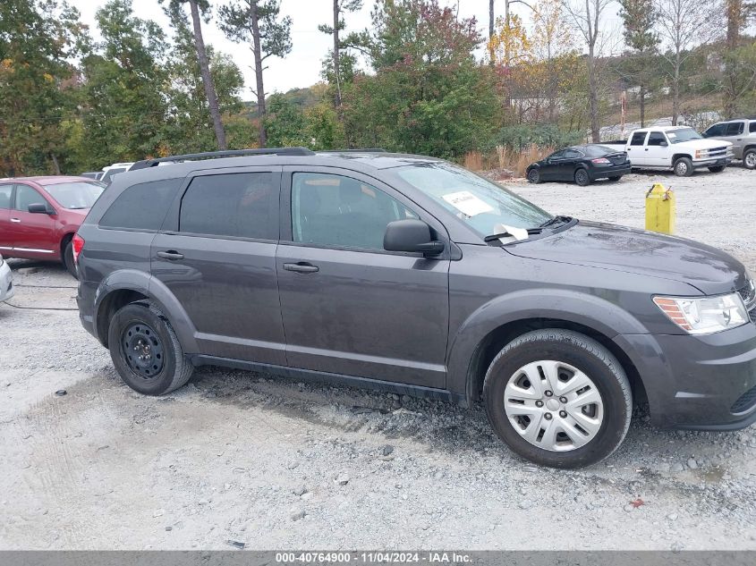 2018 Dodge Journey Se VIN: 3C4PDCAB6JT158626 Lot: 40764900