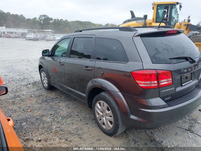 2018 Dodge Journey Se VIN: 3C4PDCAB6JT158626 Lot: 40764900