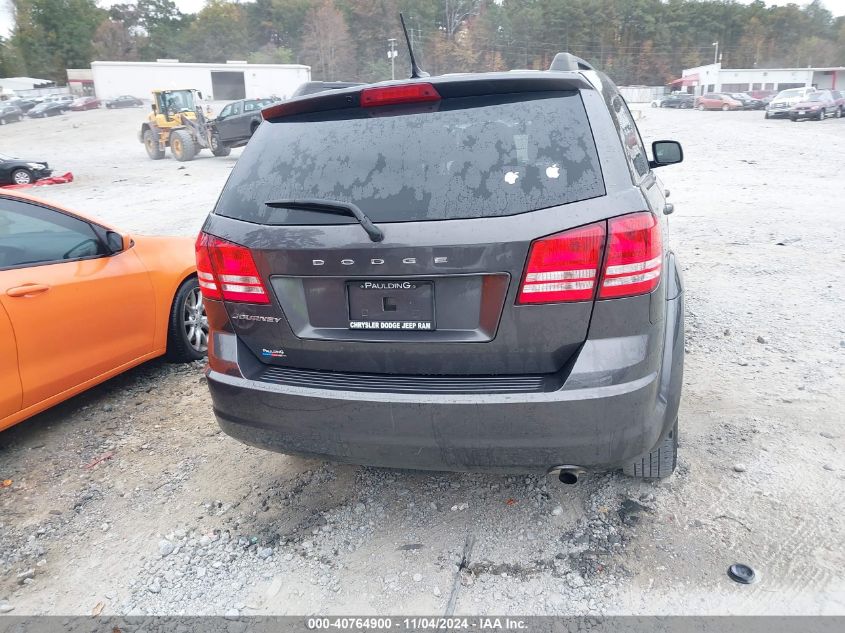 2018 Dodge Journey Se VIN: 3C4PDCAB6JT158626 Lot: 40764900