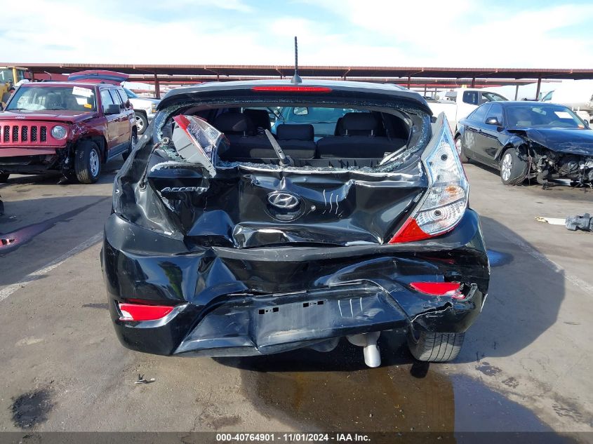 2014 Hyundai Accent Se VIN: KMHCU5AE0EU189575 Lot: 40764901