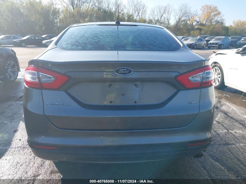 2013 FORD FUSION SE - 3FA6P0H77DR156622