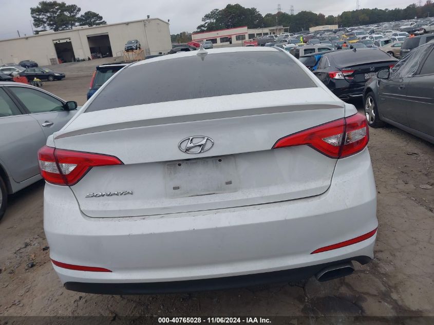 2017 HYUNDAI SONATA SE - 5NPE24AF5HH552893