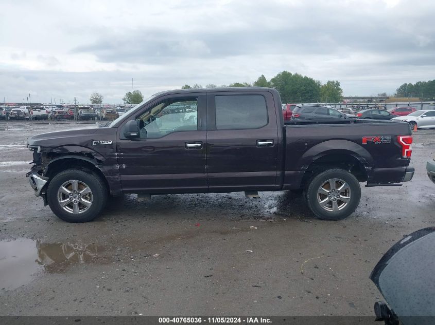 2018 Ford F-150 Xlt VIN: 1FTEW1E57JKC01821 Lot: 40765036