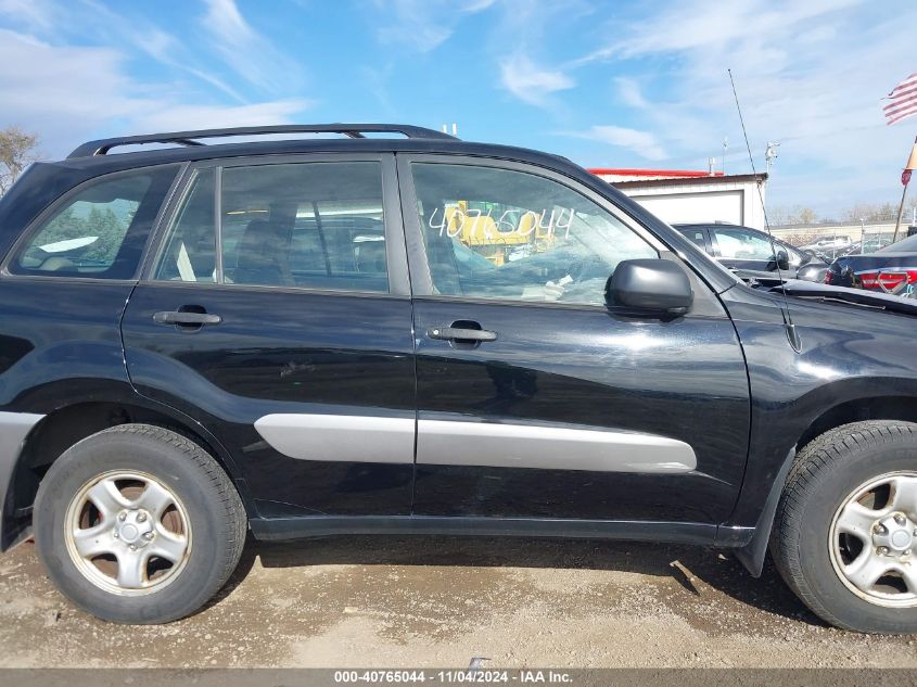 2003 Toyota Rav4 VIN: JTEHH20V736096340 Lot: 40765044