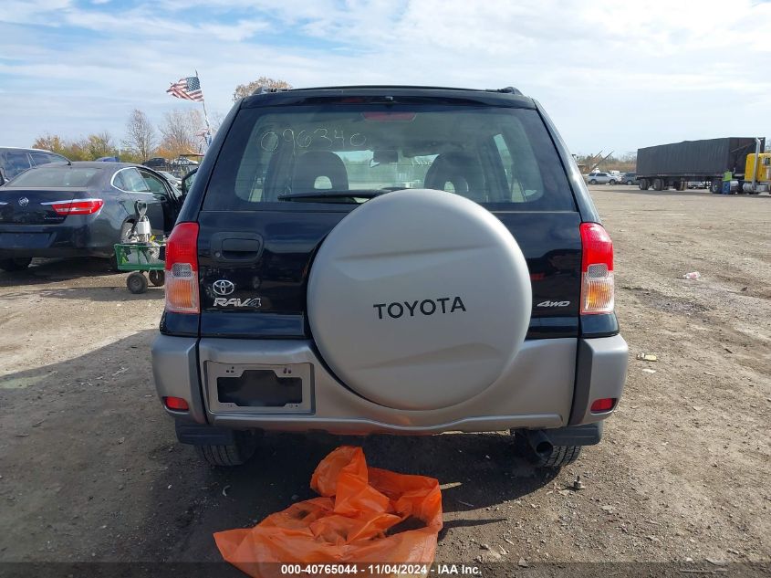 2003 Toyota Rav4 VIN: JTEHH20V736096340 Lot: 40765044