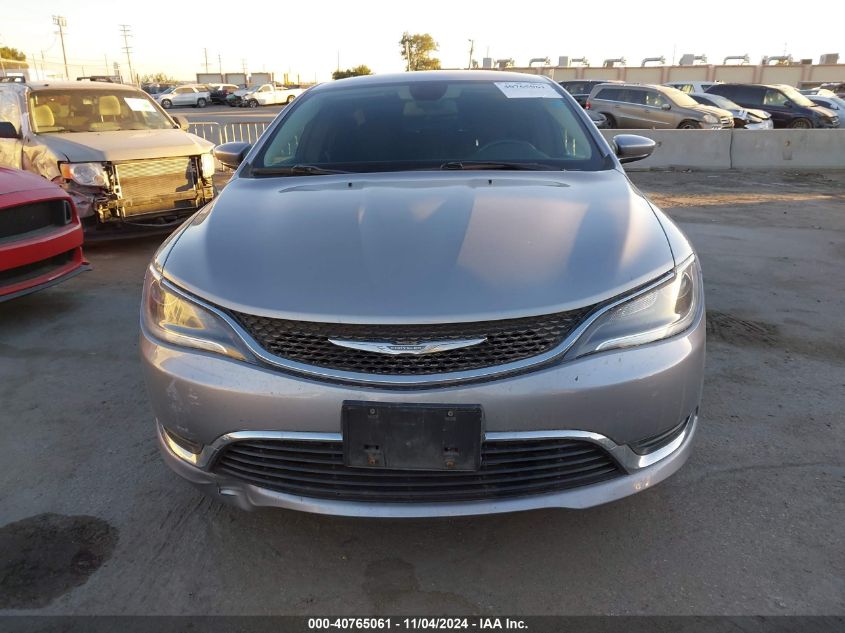 2015 Chrysler 200 Limited VIN: 1C3CCCAB5FN723302 Lot: 40765061