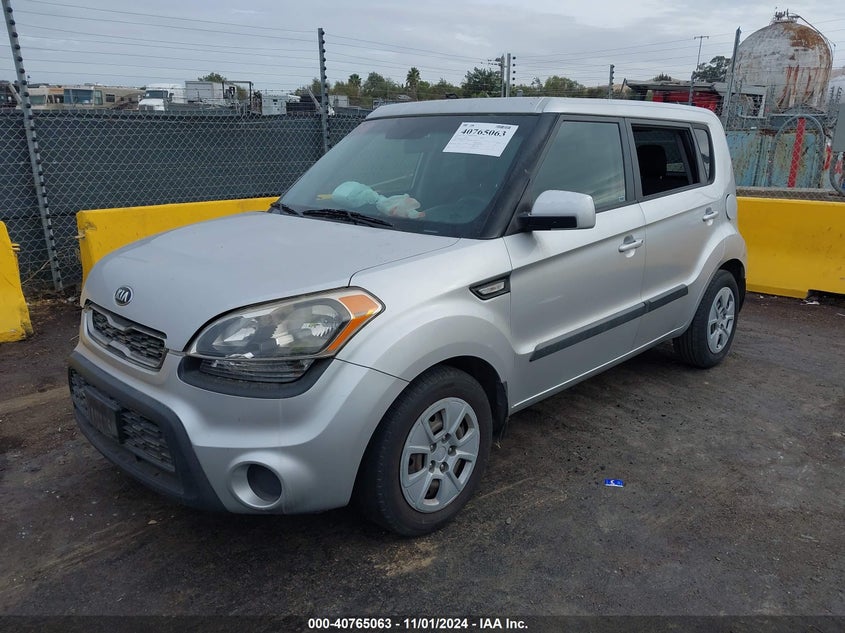 2013 KIA SOUL VIN: KNDJT2A55D7765493
